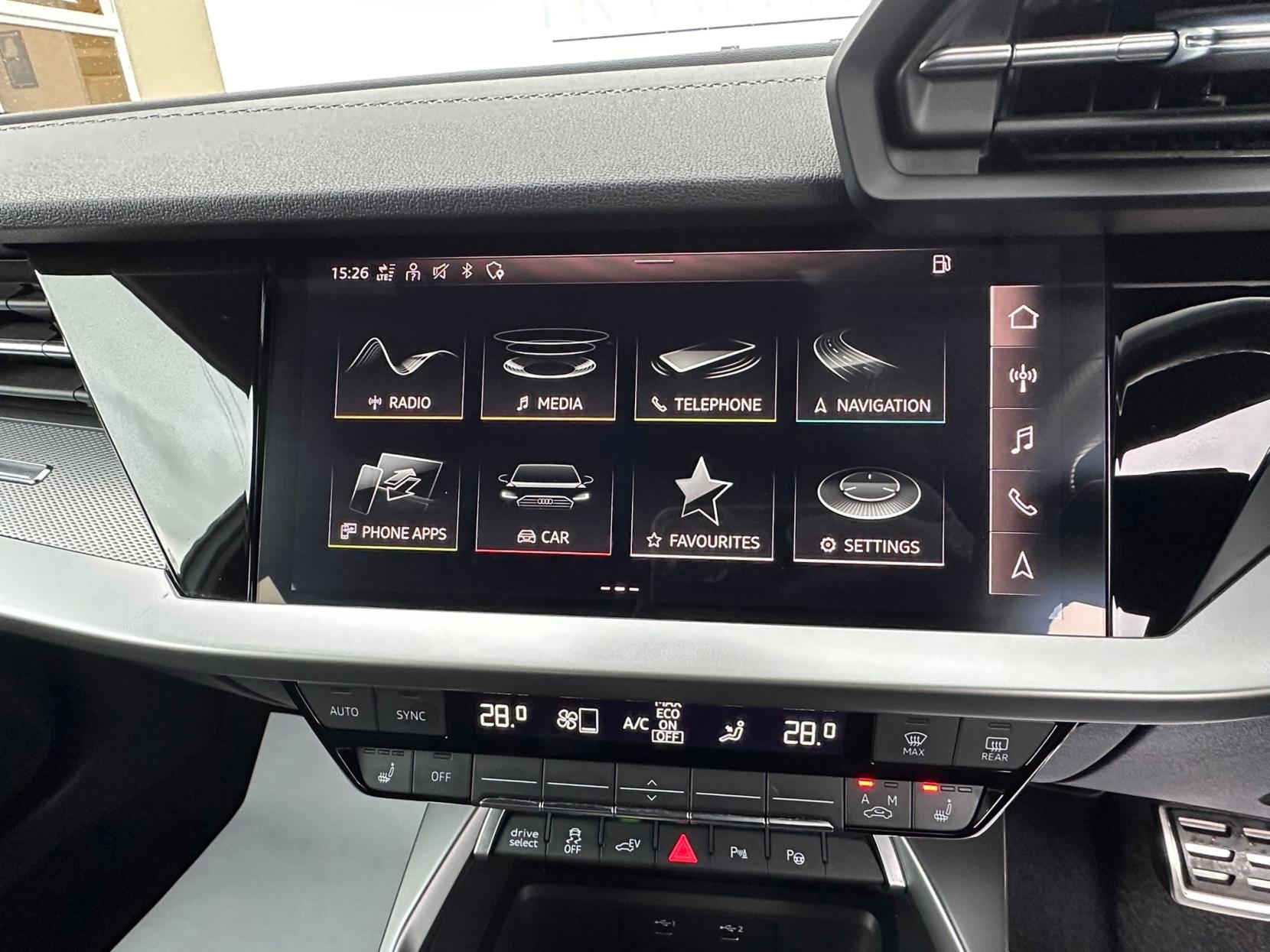 Audi A3 1.4 TFSIe 40 S line Sportback 5dr Petrol Plug-in Hybrid S Tronic Euro 6 (s/s) 13kWh (204 ps)