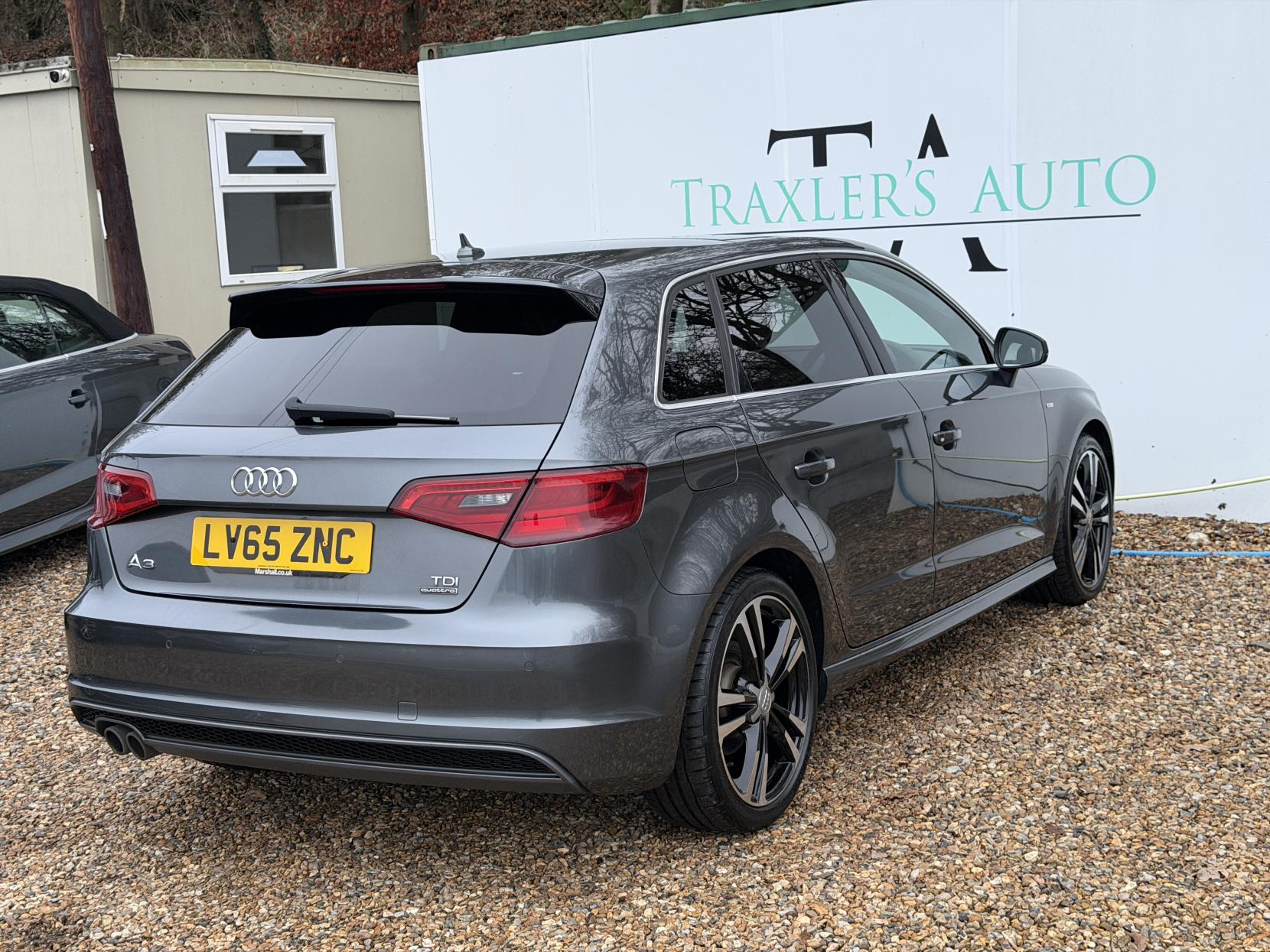 Audi A3 2.0 TDI S line Sportback 5dr Diesel S Tronic quattro Euro 6 (s/s) (Nav) (184 ps)