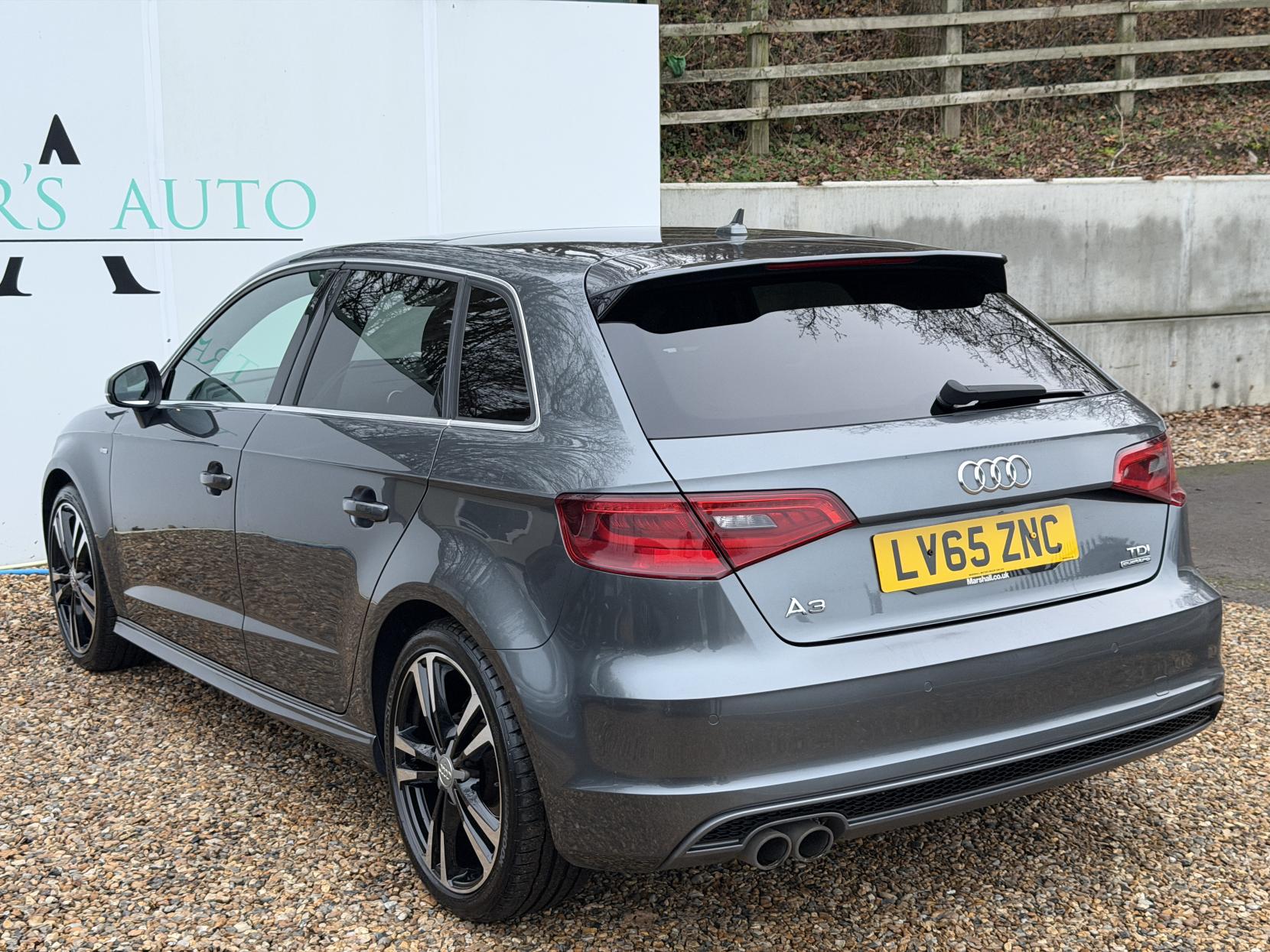 Audi A3 2.0 TDI S line Sportback 5dr Diesel S Tronic quattro Euro 6 (s/s) (Nav) (184 ps)