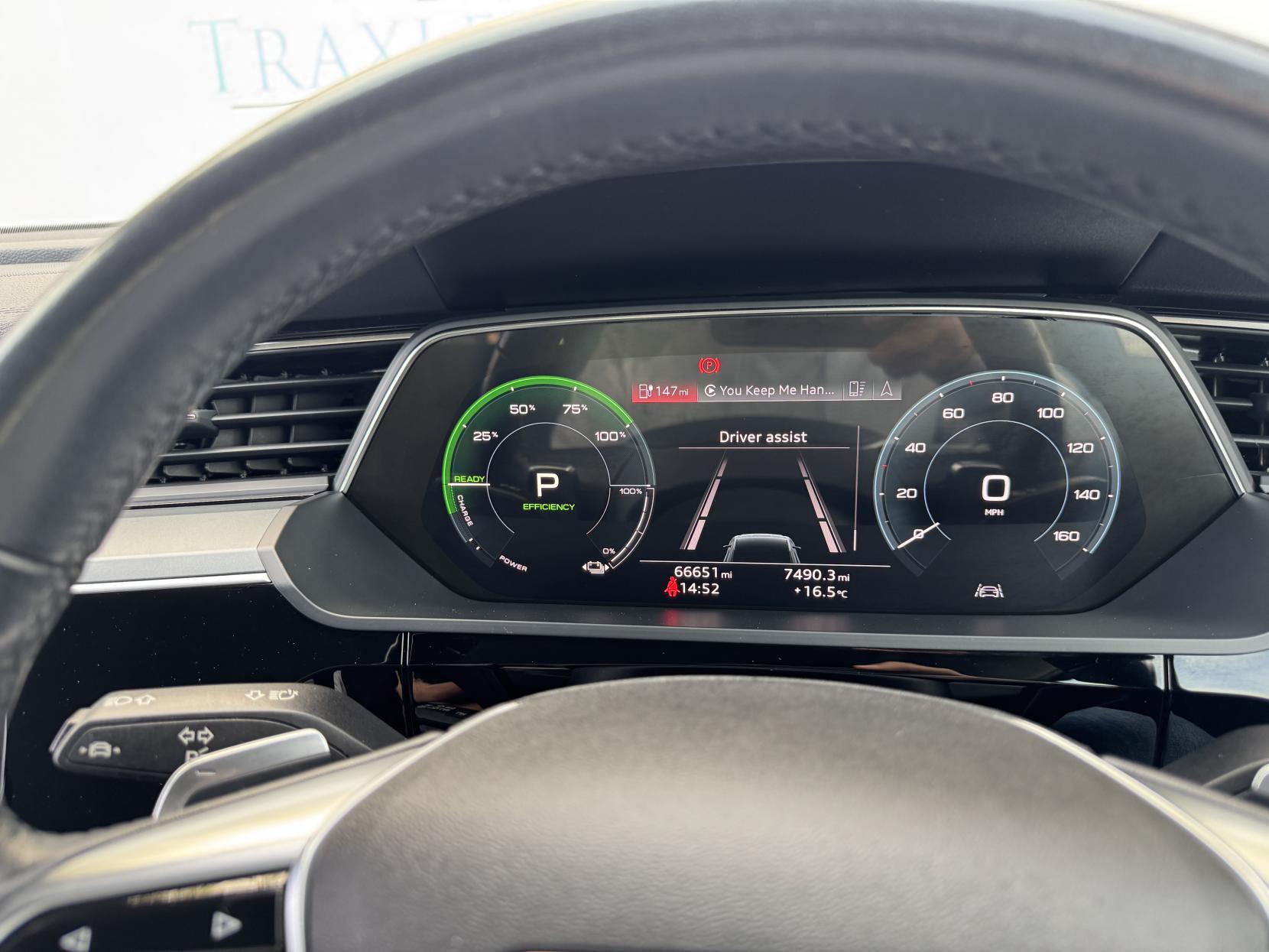Audi e-tron 50 Technik SUV 5dr Electric Auto quattro 71.2kWh (11kW Charger) (313 ps)